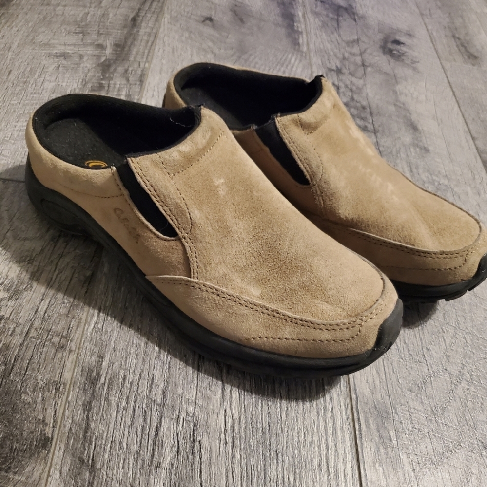 Suede Cabelas Slide on Shoes